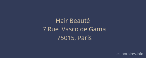 Hair Beauté