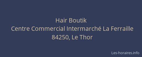 Hair Boutik