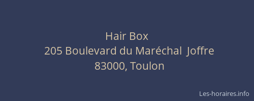 Hair Box