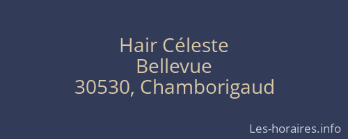 Hair Céleste