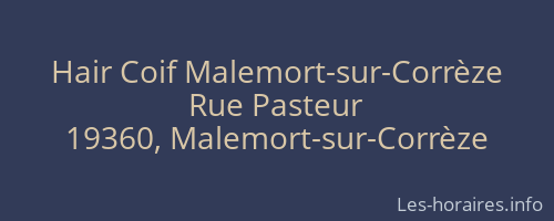Hair Coif Malemort-sur-Corrèze