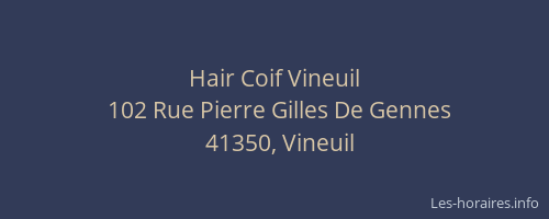 Hair Coif Vineuil