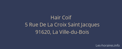 Hair Coif