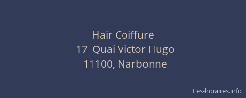 Hair Coiffure