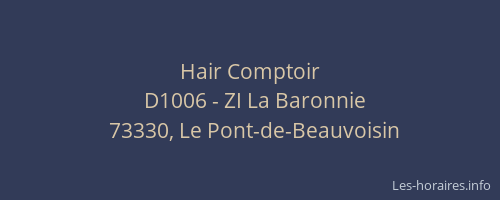 Hair Comptoir