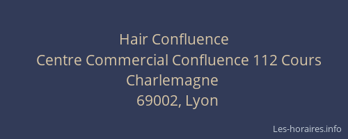 Hair Confluence