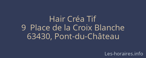Hair Créa Tif