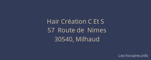 Hair Création C Et S