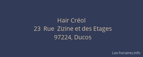 Hair Créol