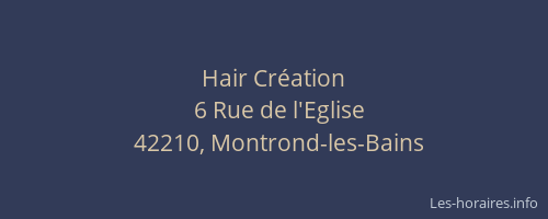 Hair Création
