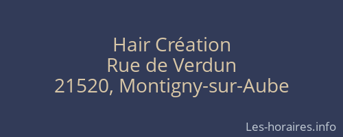 Hair Création