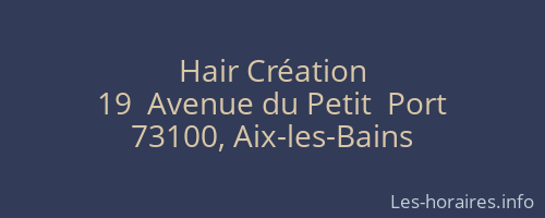 Hair Création