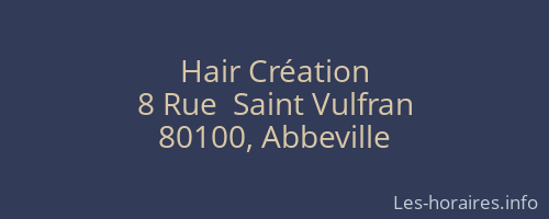 Hair Création