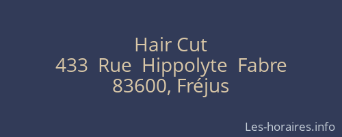 Hair Cut