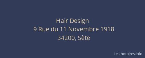 Hair Design