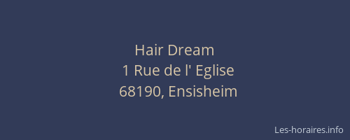 Hair Dream