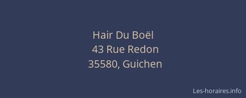 Hair Du Boël