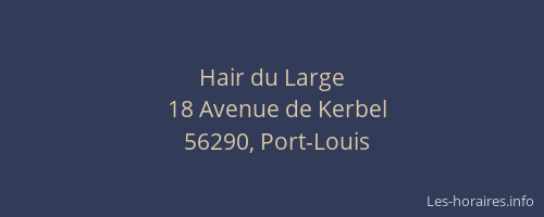 Hair du Large