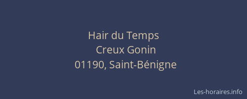 Hair du Temps