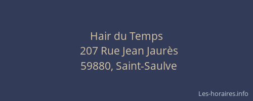 Hair du Temps