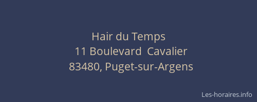 Hair du Temps