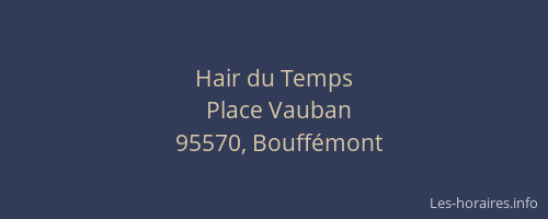 Hair du Temps