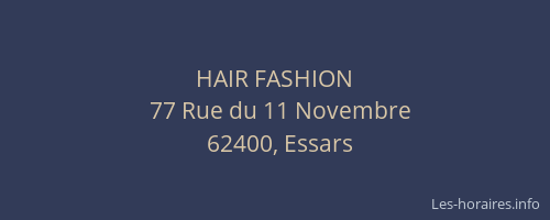 HAIR FASHION