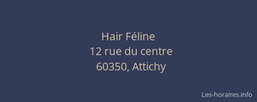 Hair F&eacute;line