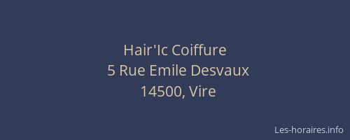 Hair'Ic Coiffure
