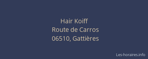 Hair Koiff