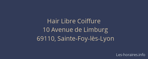 Hair Libre Coiffure