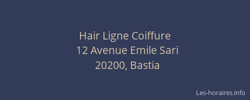 Hair Ligne Coiffure