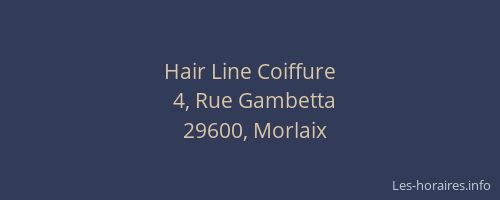 Hair Line Coiffure