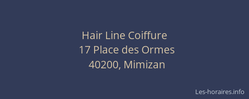 Hair Line Coiffure
