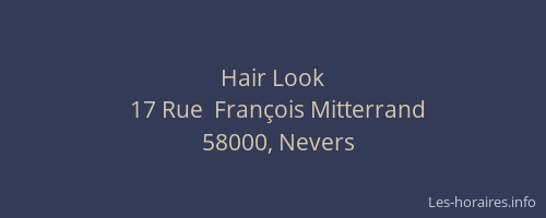 Hair Look