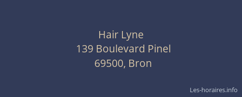 Hair Lyne