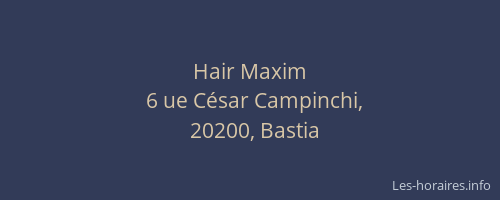 Hair Maxim