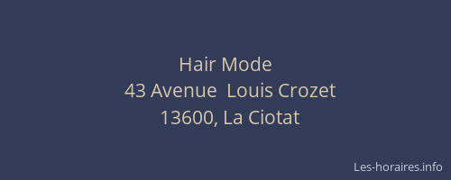 Hair Mode
