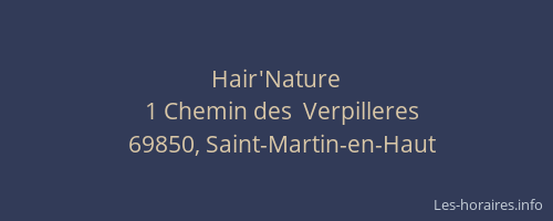 Hair'Nature