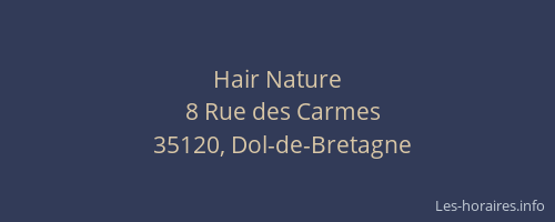 Hair Nature