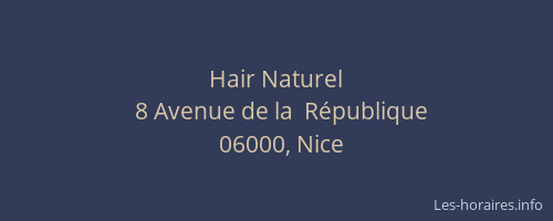 Hair Naturel