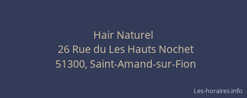Hair Naturel