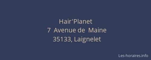 Hair'Planet