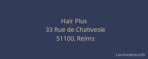 Hair Plus