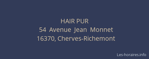 HAIR PUR
