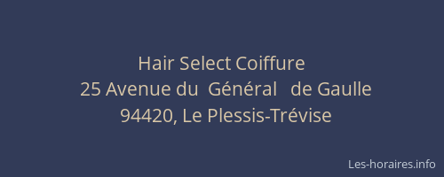 Hair Select Coiffure