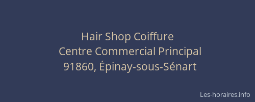 Hair Shop Coiffure