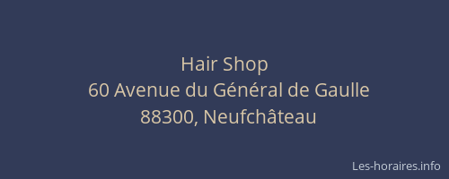 Hair Shop