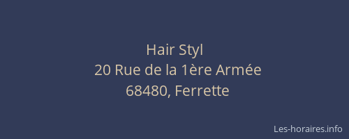 Hair Styl