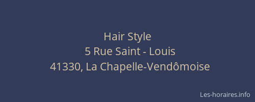 Hair Style